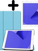 LUQ LUQ iPad 10.2 2019 hoesje met screenprotector
