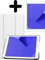 LUQ LUQ iPad 10.2 2019 hoesje met screenprotector