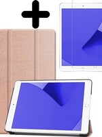 LUQ LUQ iPad 10.2 2019 hoesje met screenprotector