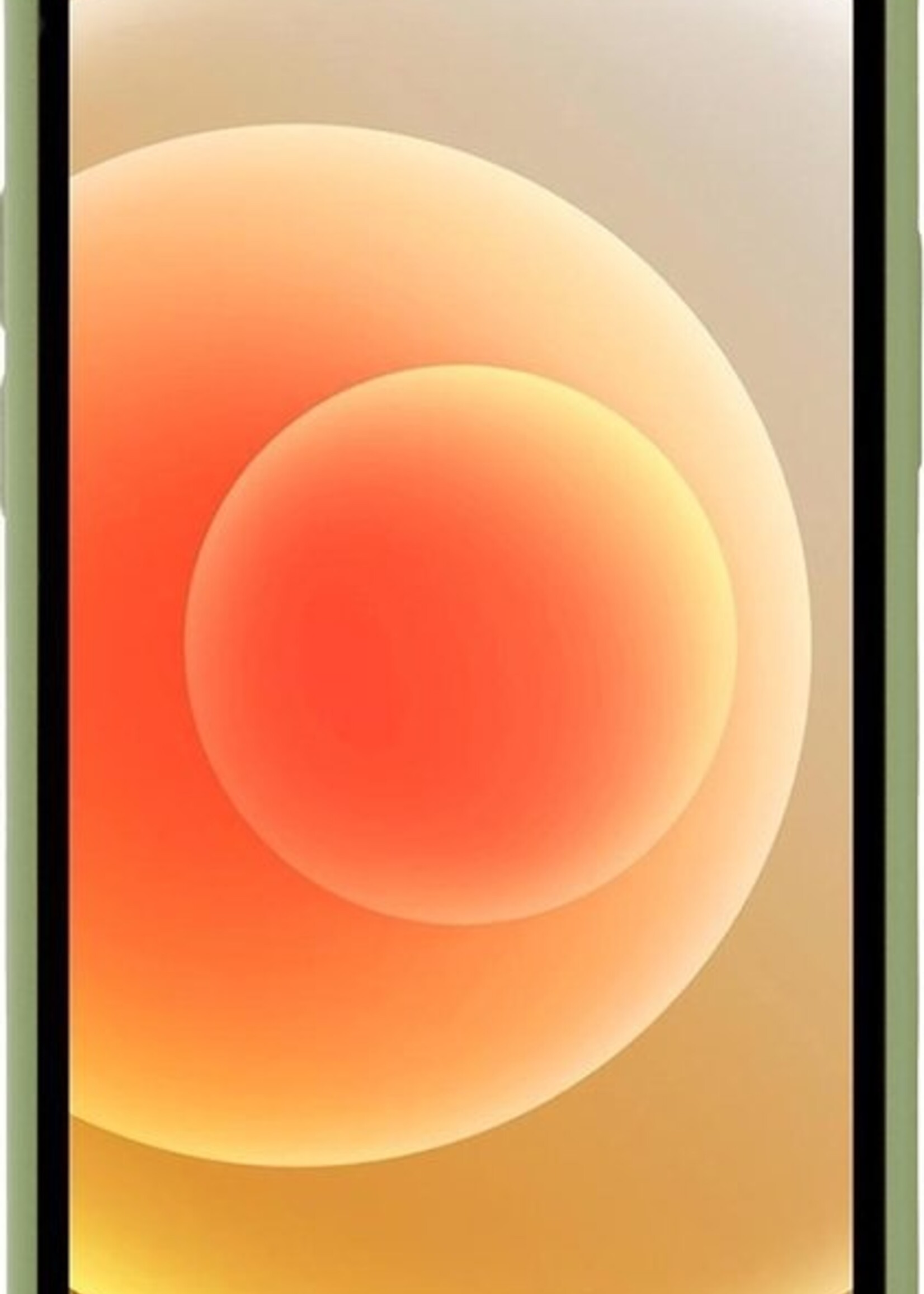 LUQ Hoesje Geschikt voor iPhone 12 Pro Max Hoesje Siliconen Case - Hoes Geschikt voor iPhone 12 Pro Max Hoes Siliconen - Groen