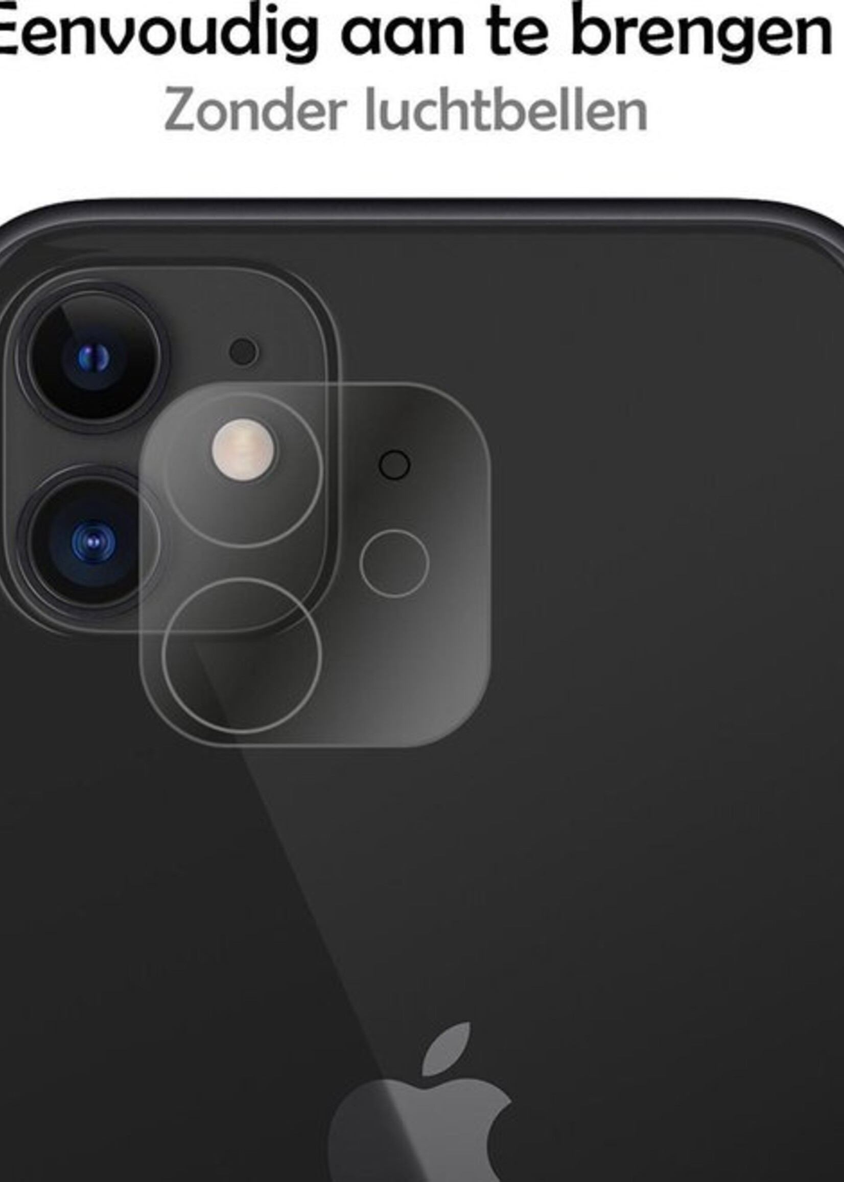 LUQ Screenprotector Geschikt voor iPhone 11 Camera Screenprotector Tempered Glass - Screenprotector Geschikt voor iPhone 11 Screenprotector Camera Screenprotector