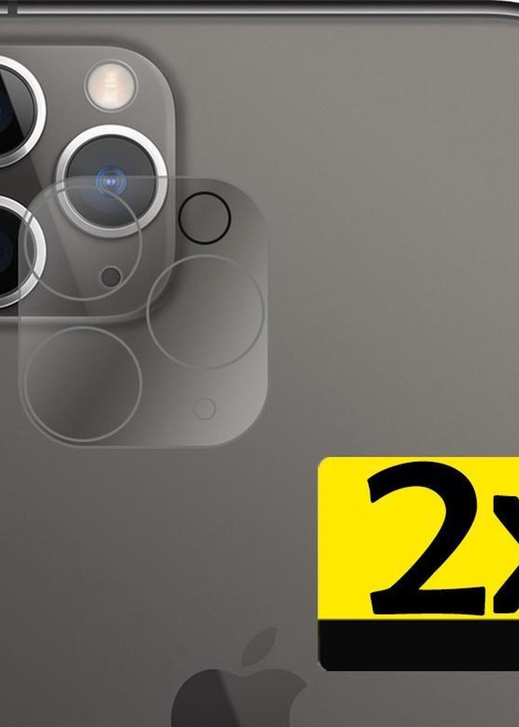 LUQ Screenprotector Geschikt voor iPhone 11 Pro Camera Screenprotector Tempered Glass - Screenprotector Geschikt voor iPhone 11 Pro Screenprotector Camera Screenprotector - 2 Stuks