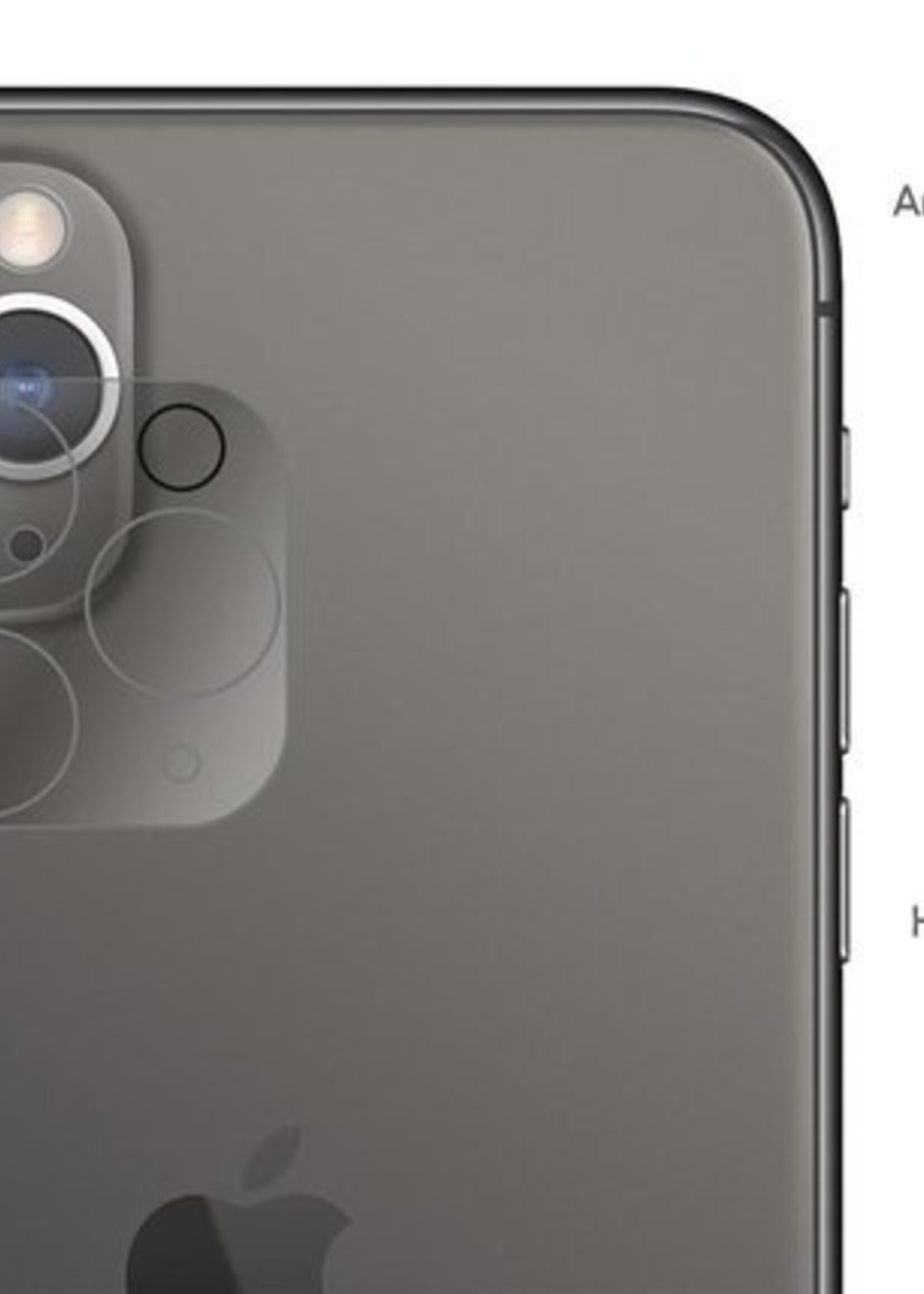LUQ Screenprotector Geschikt voor iPhone 11 Pro Camera Screenprotector Tempered Glass - Screenprotector Geschikt voor iPhone 11 Pro Screenprotector Camera Screenprotector - 2 Stuks