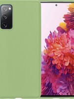LUQ LUQ Samsung Galaxy S20 FE hoesje siliconen - Groen