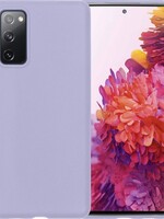 LUQ LUQ Samsung Galaxy S20 FE hoesje siliconen - Lila