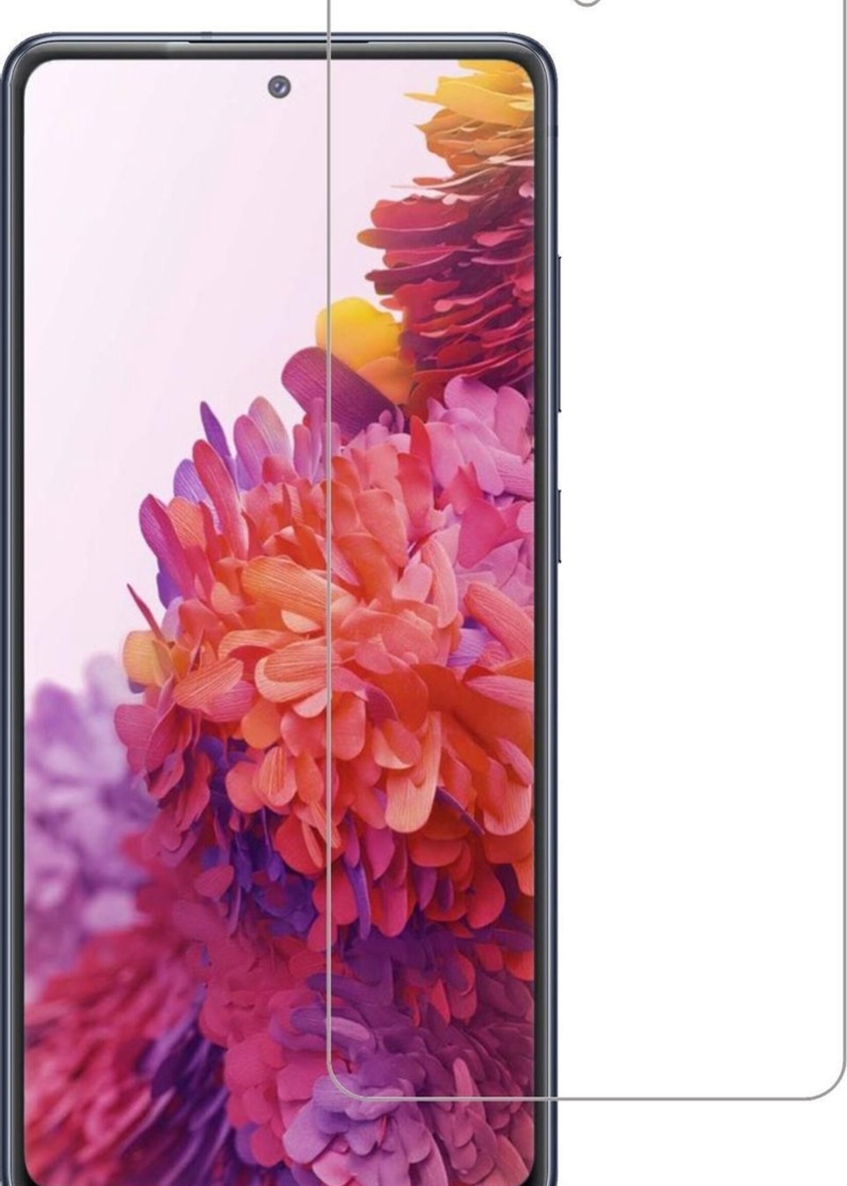 LUQ Screenprotector Geschikt voor Samsung S20 FE Screenprotector Beschermglas Gehard Glas - Screenprotector Geschikt voor Samsung Galaxy S20 FE Screenprotector Glas