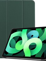 LUQ LUQ iPad Air 4 Hoesje Tablet Hoes - Donkergroen