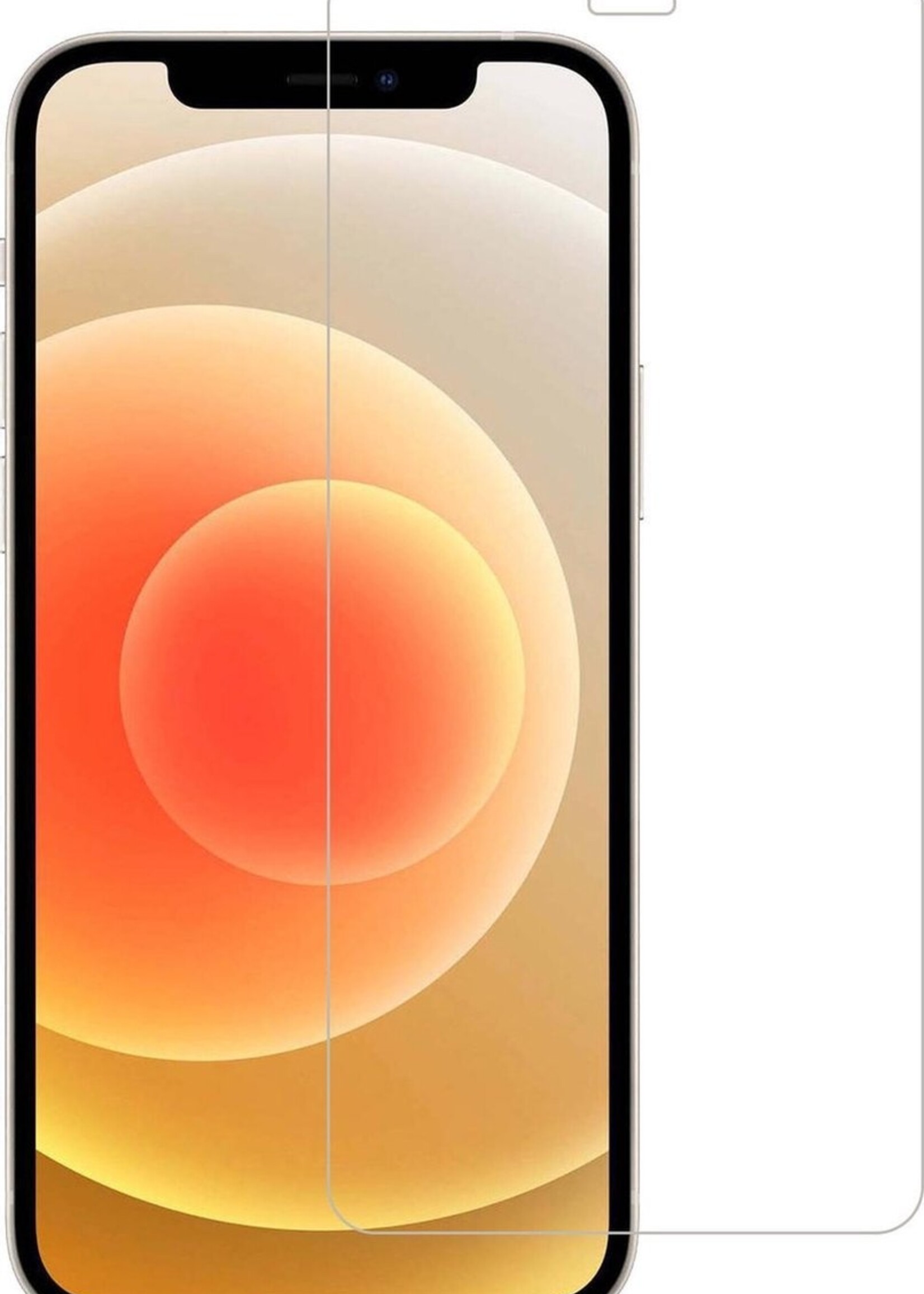 LUQ Screenprotector Geschikt voor iPhone 12 Pro Screenprotector Volledig - Screenprotector Geschikt voor iPhone 12 Pro Screenprotector Bescherm Glas