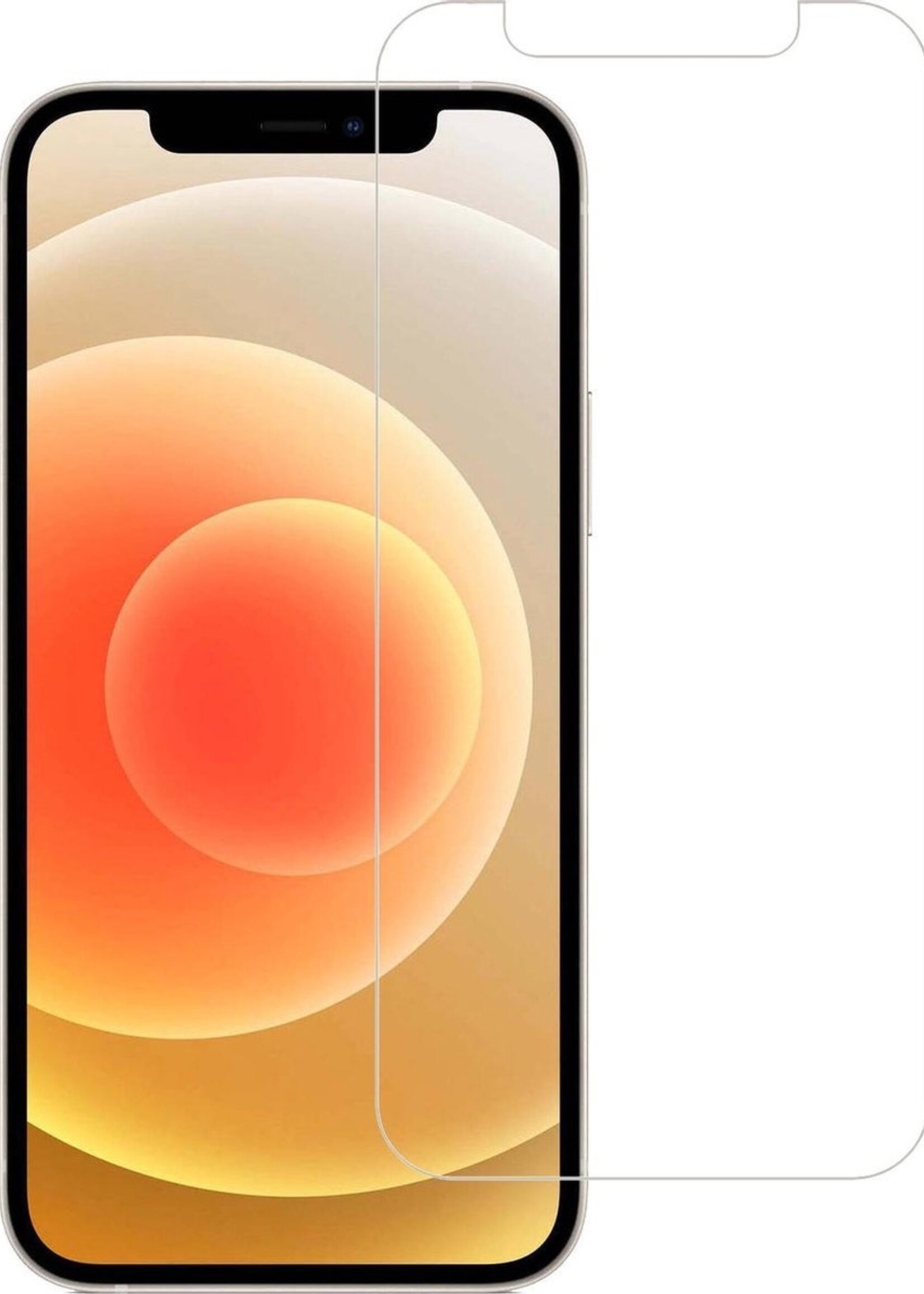 LUQ Screenprotector Geschikt voor iPhone 12 Pro Screenprotector Beschermglas Gehard Glas - Screenprotector Geschikt voor iPhone 12 Pro Screenprotector Glas