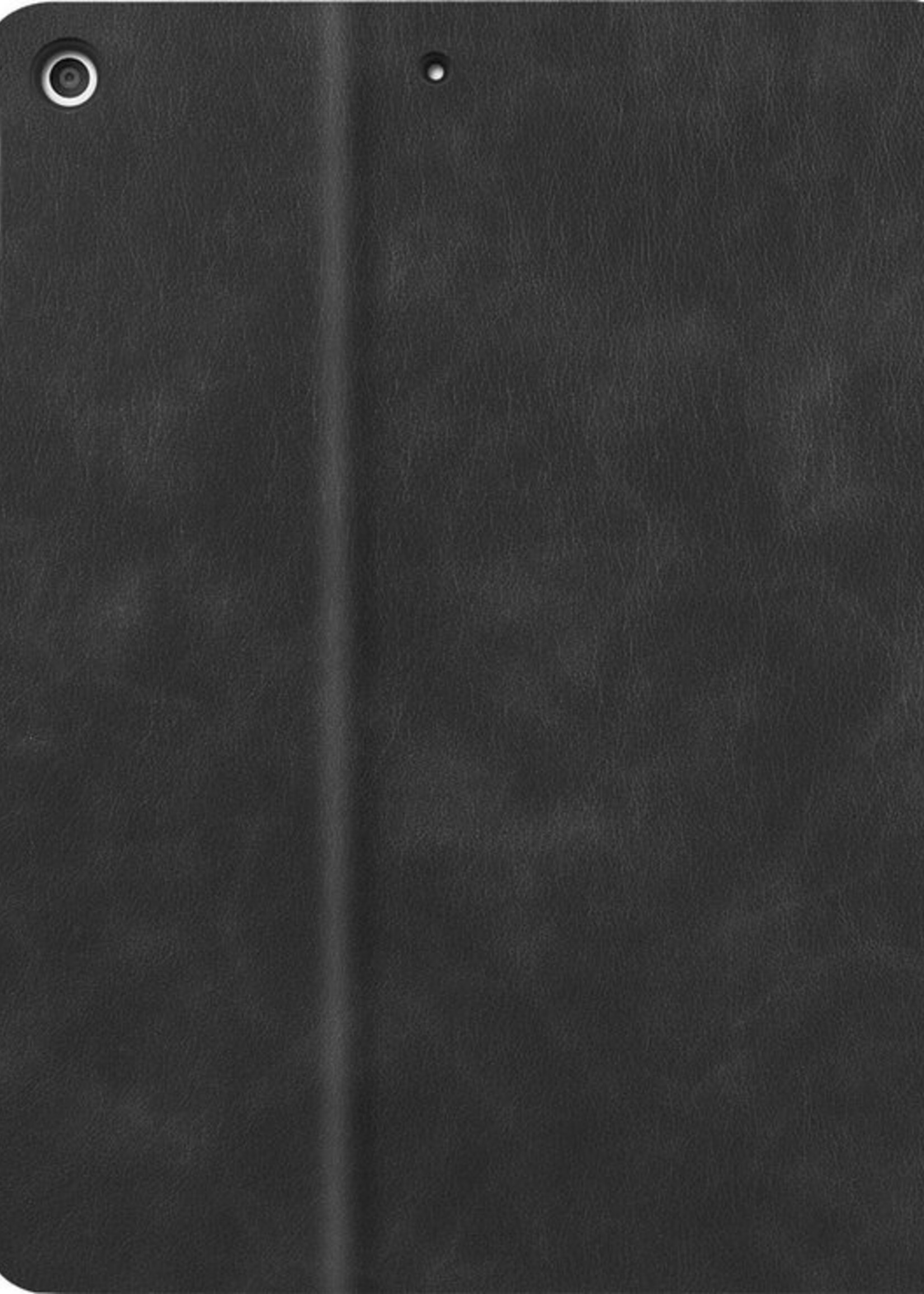 LUQ Hoes Geschikt voor iPad 10.2 2019 Hoes Luxe Hoesje Book Case Cover Met Uitsparing Geschikt voor Apple Pencil - Hoesje Geschikt voor iPad 7 Hoesje Bookcase - Zwart