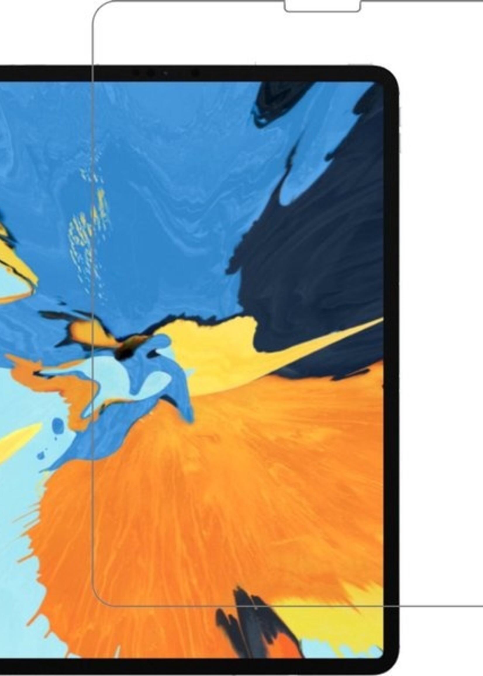 LUQ Hoes Geschikt voor iPad Pro 2020 (11 inch) Hoes Kinder Hoesje Kids Case Kinderhoes Shockproof Met Screenprotector - Hoesje Geschikt voor iPad Pro 11 inch (2020) Hoesje Kidscase - Rood