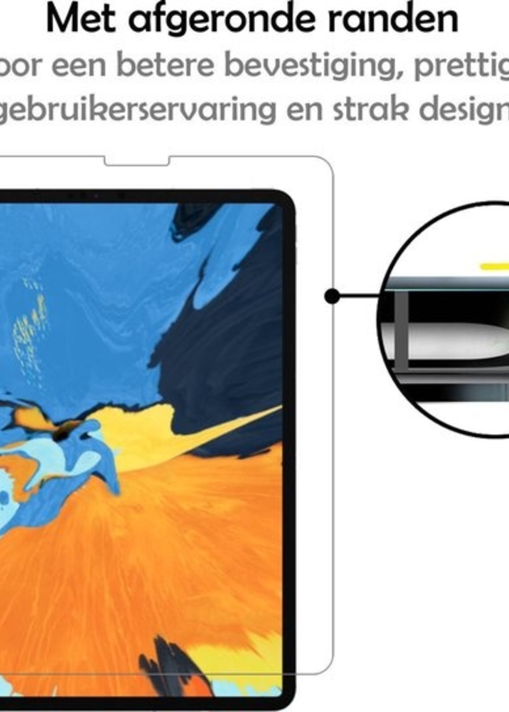 LUQ Hoes Geschikt voor iPad Pro 2020 (11 inch) Hoes Kinder Hoesje Kids Case Kinderhoes Shockproof Met 2x Screenprotector - Hoesje Geschikt voor iPad Pro 11 inch (2020) Hoesje Kidscase - Paars