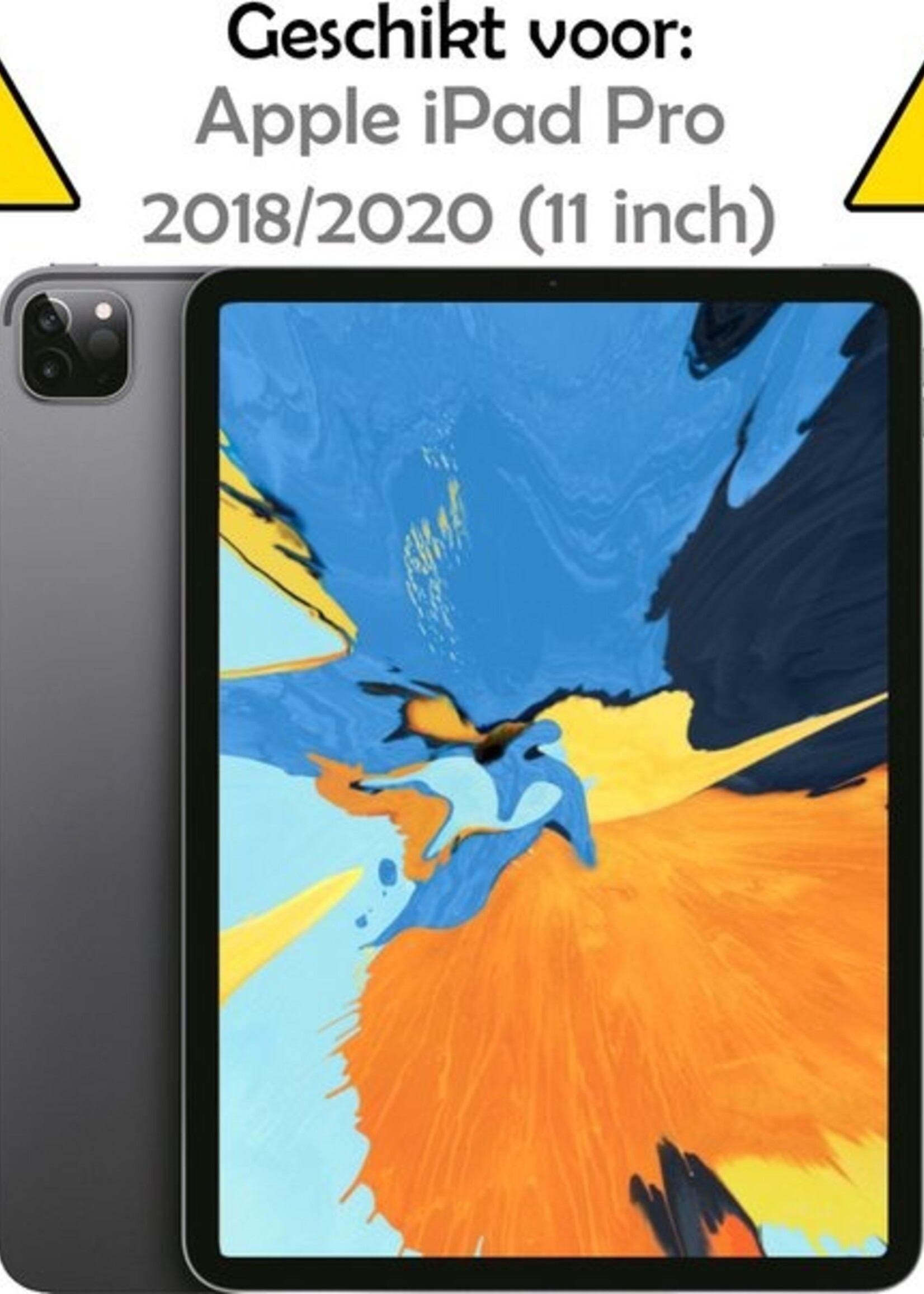 LUQ Screenprotector Geschikt voor iPad Pro 2018/2020 (11 inch) Screenprotector Bescherm Glas Tempered Glass Screen Protector - Screen Protector Geschikt voor iPad Pro 2018/2020 (11 inch) Screenprotector - 2 Stuks