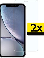 LUQ LUQ iphone Xs Max Screenprotector Gehard Glas Met Dichte Notch - 2 PACK
