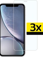 LUQ LUQ iphone Xs Max Screenprotector Gehard Glas Met Dichte Notch - 3 PACK