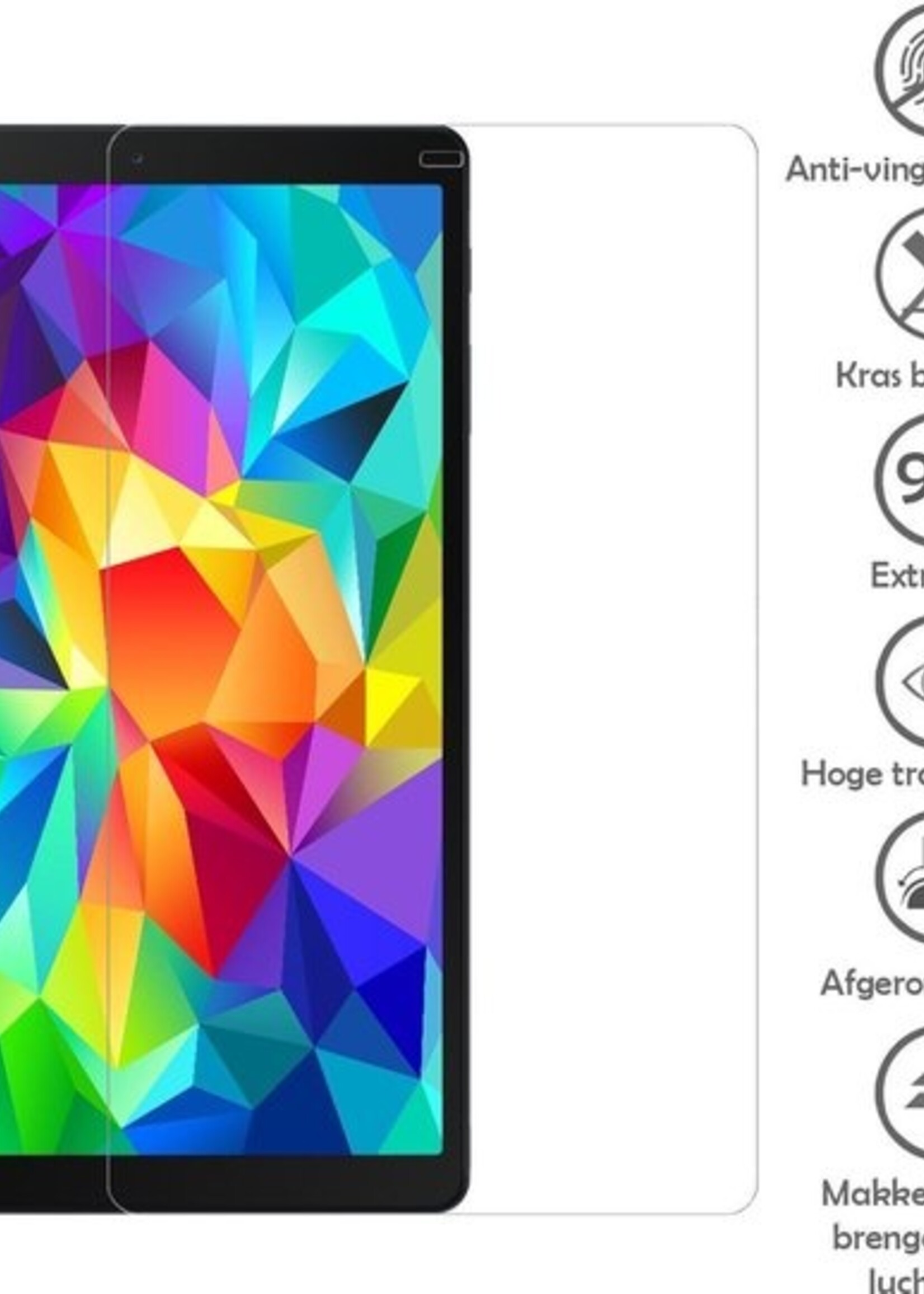 LUQ Screenprotector Geschikt voor Samsung Galaxy Tab A 10.1 2019 Screenprotector Bescherm Glas Tempered Glass Screen Protector - Screen Protector Geschikt voor Samsung Galaxy Tab A 10.1 2019 Screenprotector - 2 Stuks