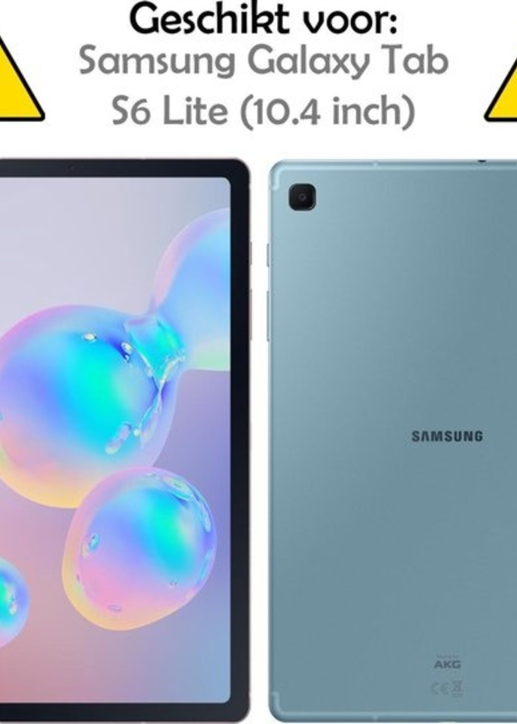 LUQ Screenprotector Geschikt voor Samsung Galaxy Tab S6 Lite Screenprotector Bescherm Glas Tempered Glass Screen Protector - Screen Protector Geschikt voor Samsung Galaxy Tab S6 Lite Screenprotector - 2 Stuks