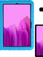 LUQ LUQ Samsung Galaxy Tab A7 (2020) Kinderhoes met screenprotector - Blauw