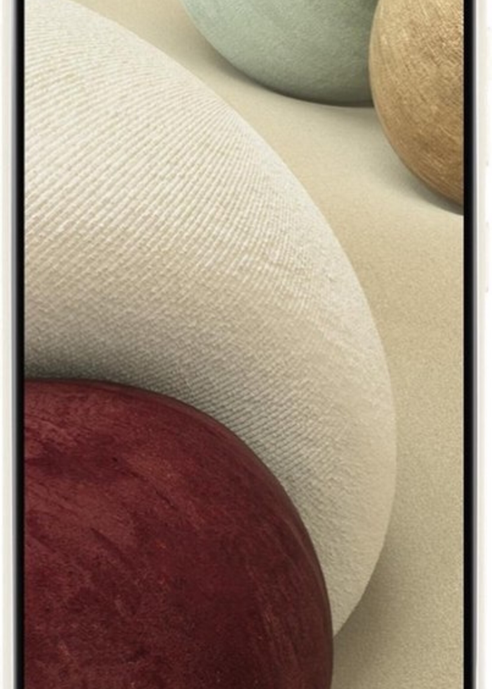 LUQ Hoesje Geschikt voor Samsung A12 Hoesje Siliconen Case - Hoes Geschikt voor Samsung Galaxy A12 Hoes Siliconen - Wit - 2 Stuks