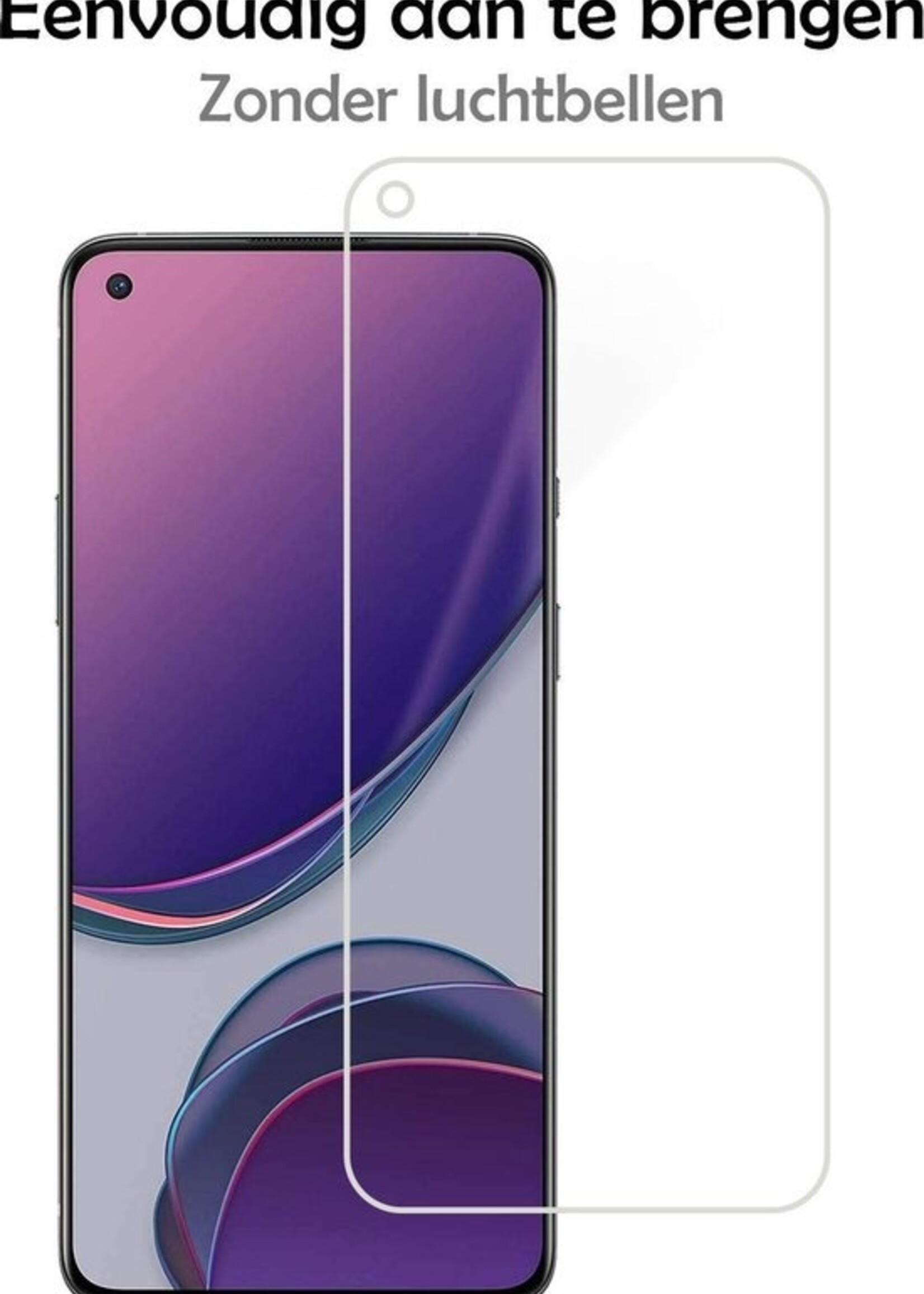 LUQ Screenprotector Geschikt voor OnePlus 8T Screenprotector Beschermglas Gehard Glas - Screenprotector Geschikt voor OnePlus 8T Screenprotector Glas - 2 Stuks