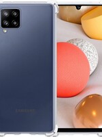 LUQ LUQ Samsung Galaxy A42 hoesje shock proof - 2 PACK