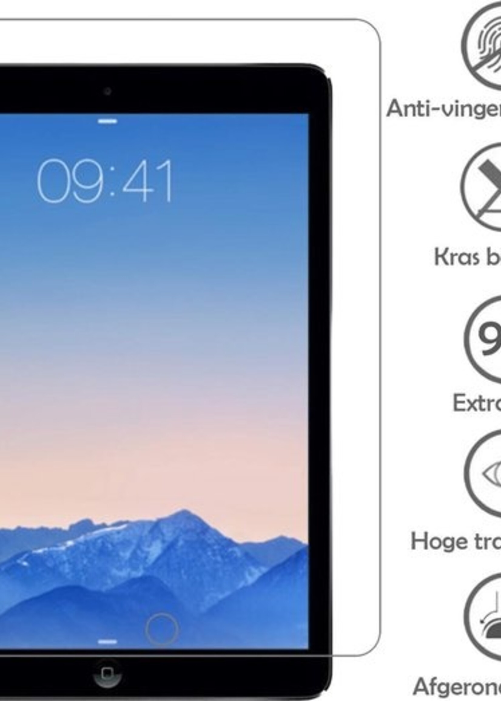 LUQ Screenprotector Geschikt voor iPad Pro 9.7 Screenprotector Bescherm Glas Tempered Glass Screen Protector - Screen Protector Geschikt voor iPad Pro 9.7 Screenprotector