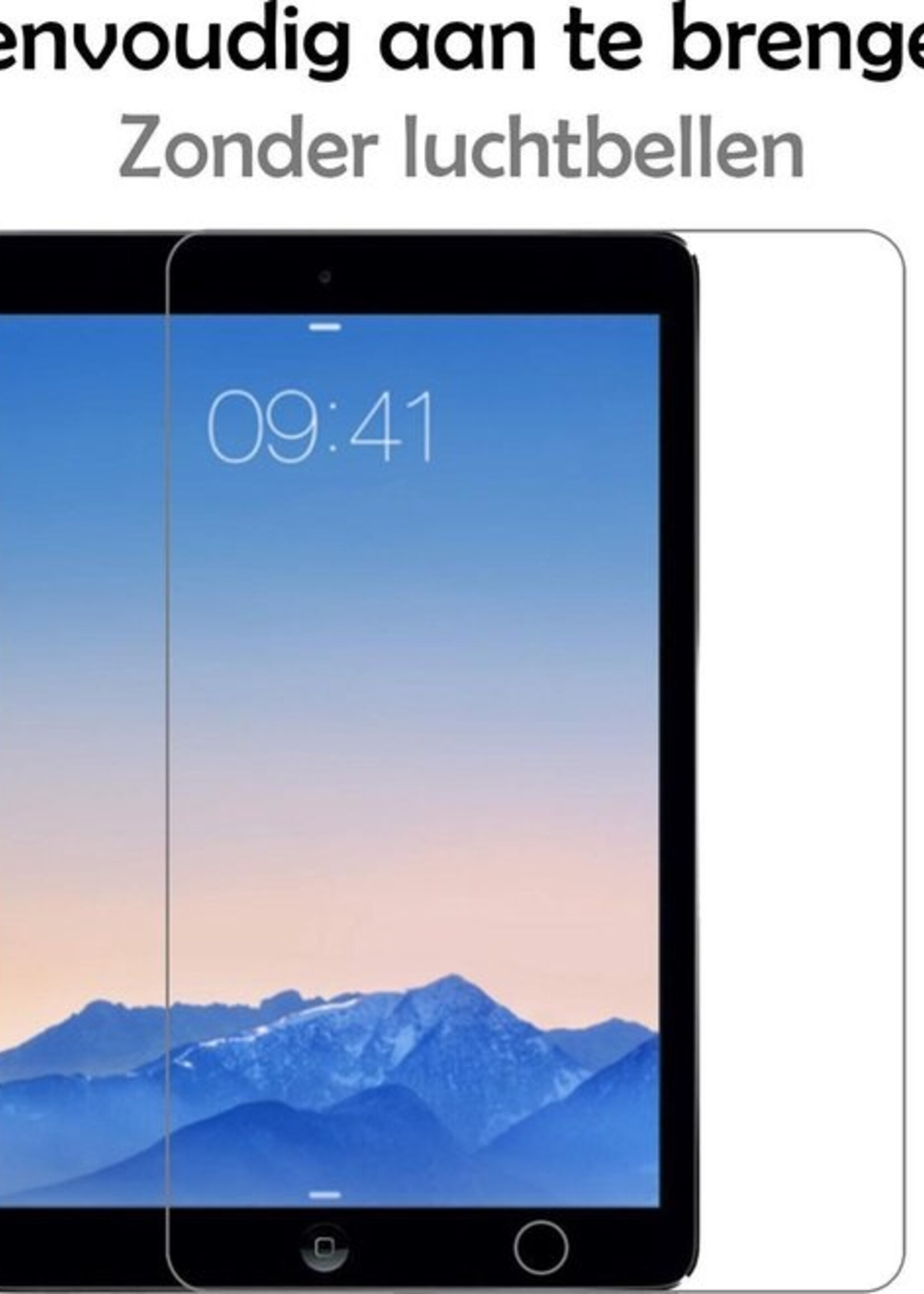 LUQ Screenprotector Geschikt voor iPad 2017 Screenprotector Bescherm Glas Tempered Glass Screen Protector - Screen Protector Geschikt voor iPad 2017 Screenprotector - 3 Stuks