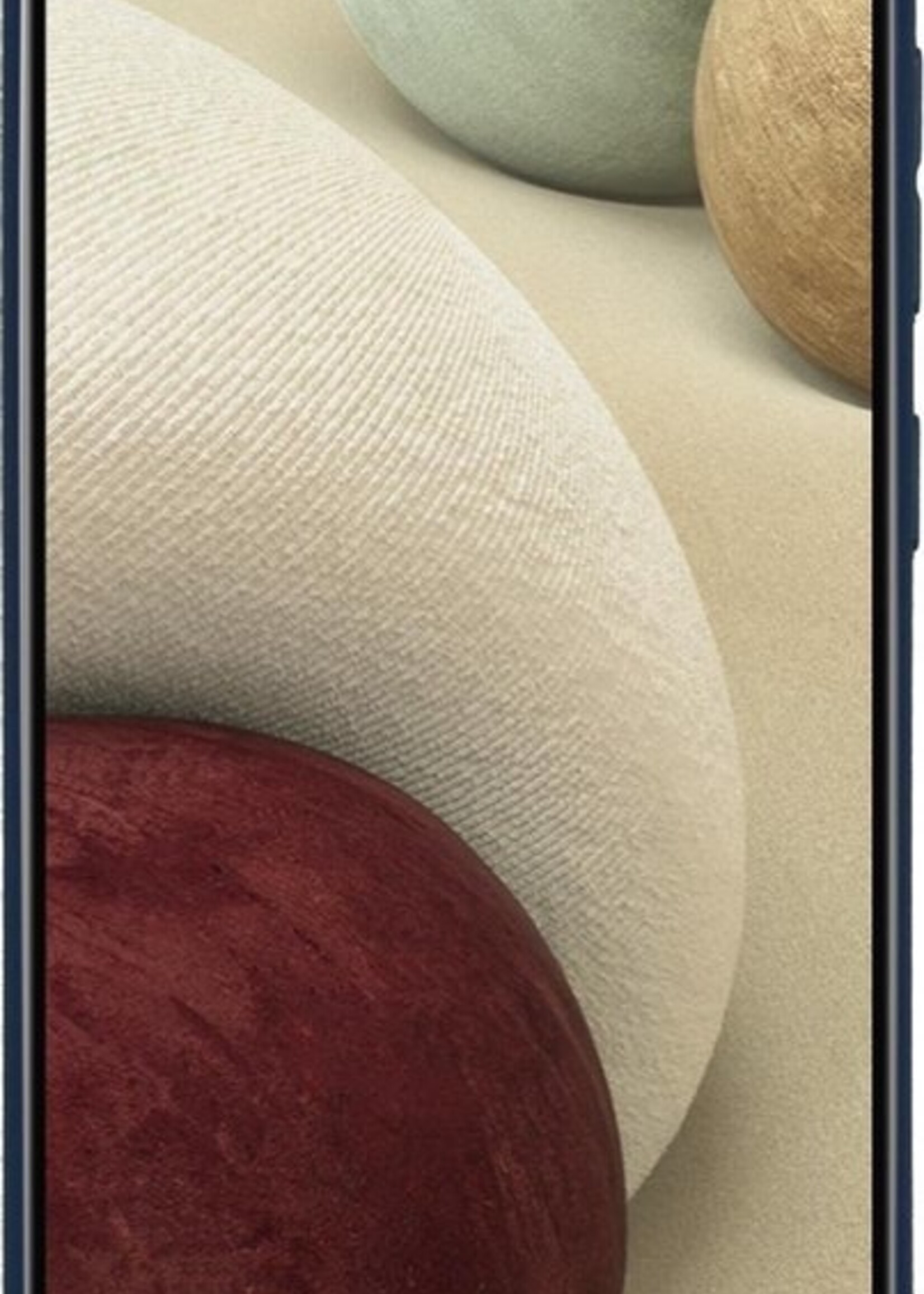 LUQ Hoesje Geschikt voor Samsung A12 Hoesje Siliconen Case Met 2x Screenprotector - Hoes Geschikt voor Samsung Galaxy A12 Hoes Siliconen - Donkerblauw