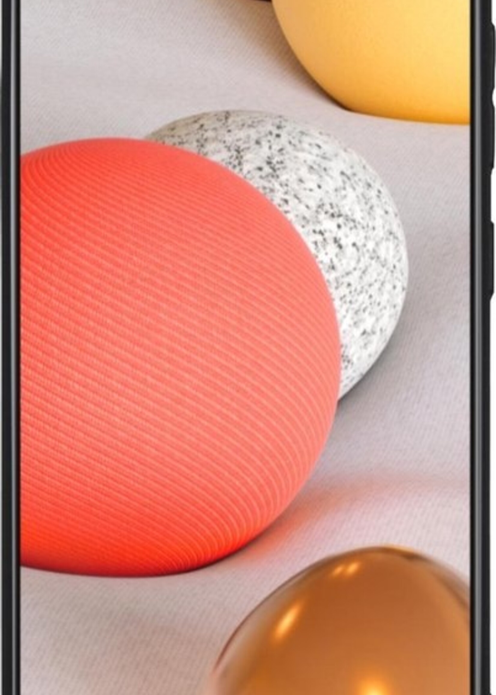 LUQ Hoesje Geschikt voor Samsung A42 Hoesje Siliconen Case Met Screenprotector - Hoes Geschikt voor Samsung Galaxy A42 Hoes Siliconen - Zwart