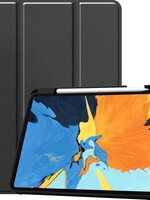 LUQ LUQ iPad Pro 11 inch (2020) Hoesje Bookcase met uitsparing Apple Pencil - Zwart
