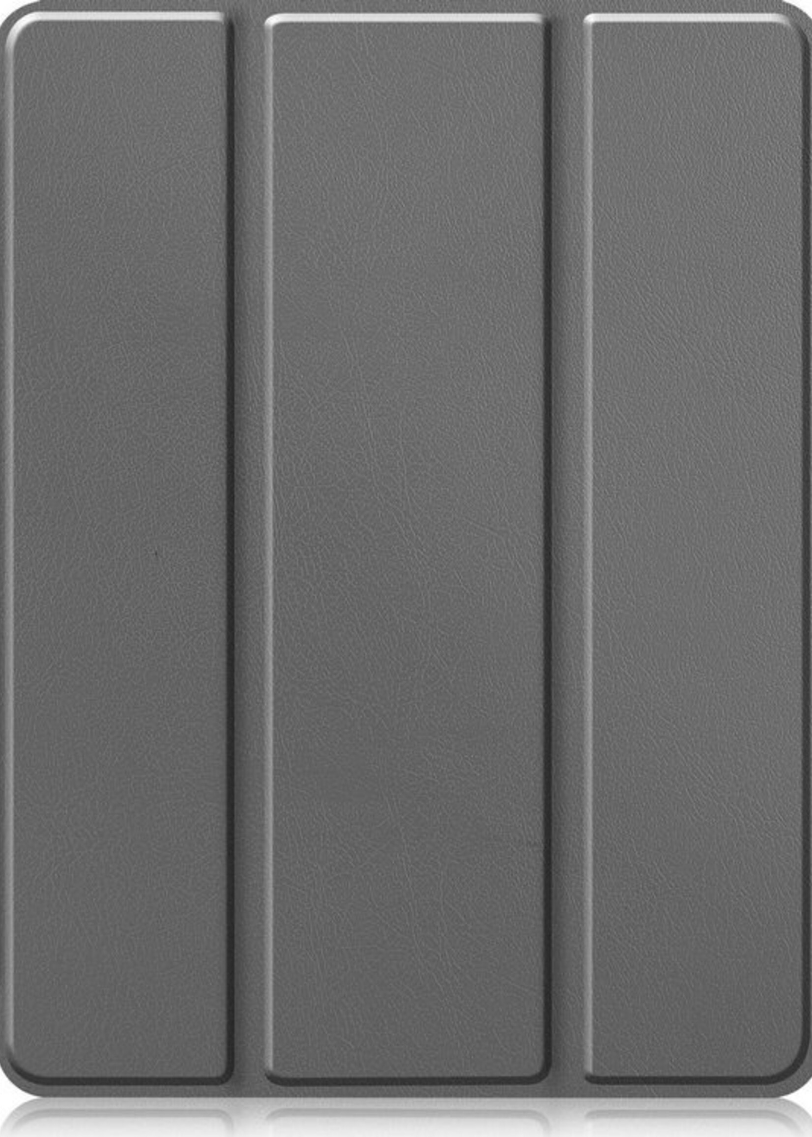 LUQ Hoes Geschikt voor iPad Pro 2020 (11 inch) Hoes Luxe Hoesje Case Met Uitsparing Geschikt voor Apple Pencil Met Screenprotector - Hoesje Geschikt voor iPad Pro 11 inch (2020) Hoes Cover - Grijs