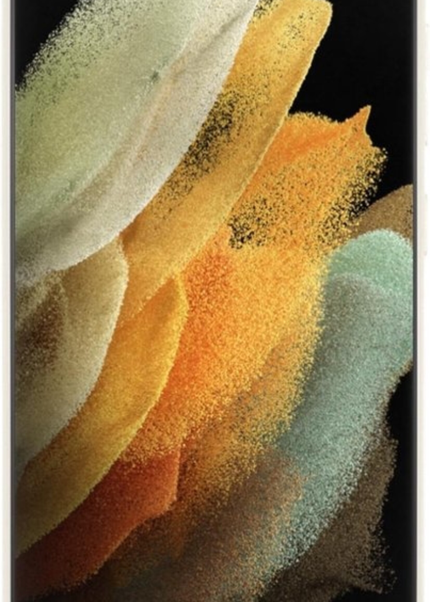 LUQ Hoesje Geschikt voor Samsung S21 Ultra Hoesje Siliconen Case - Hoes Geschikt voor Samsung Galaxy S21 Ultra Hoes Siliconen - Wit - 2 Stuks