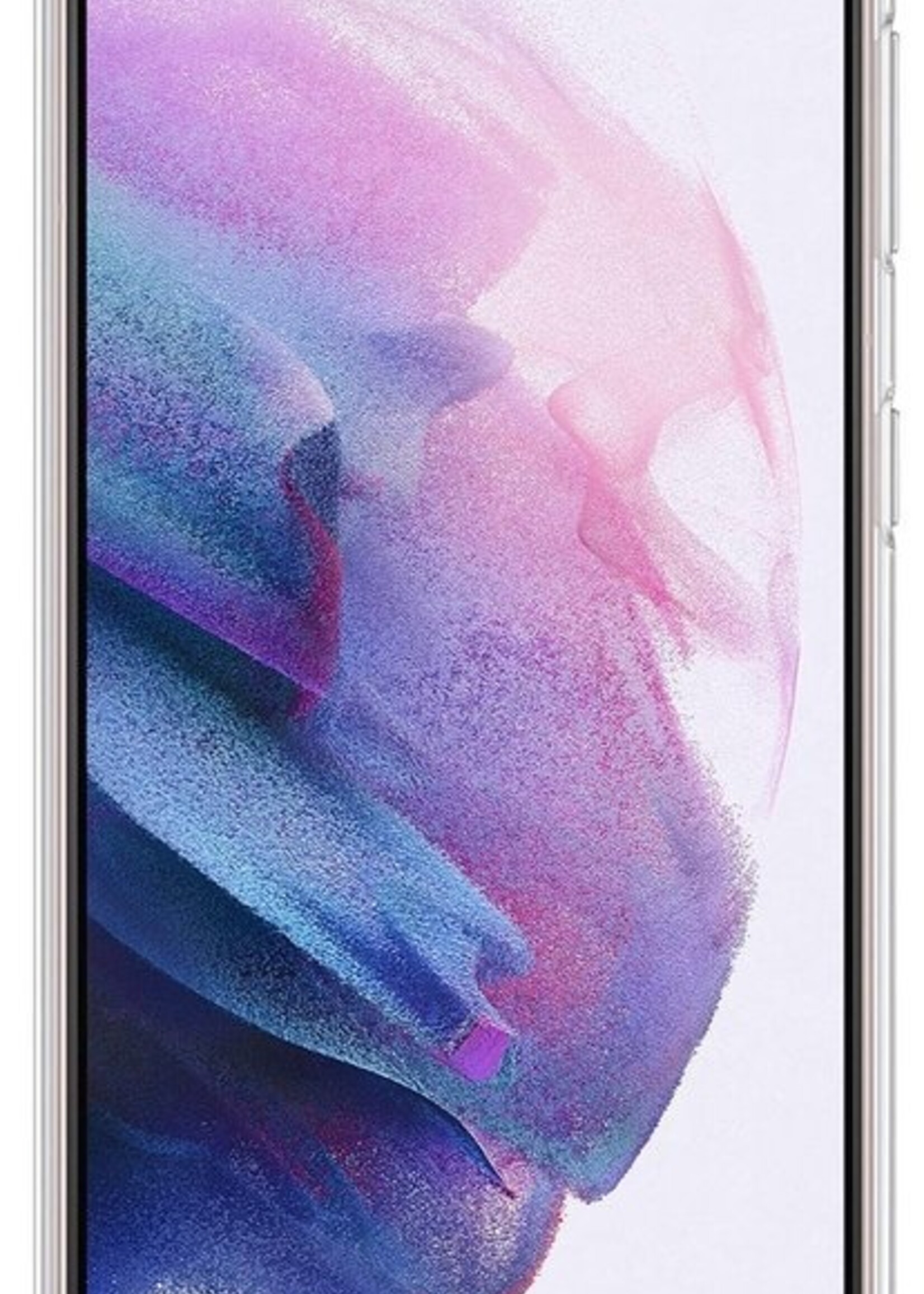 LUQ Hoesje Geschikt voor Samsung S21 Plus Hoesje Shockproof Case Siliconen - Hoes Geschikt voor Samsung Galaxy S21 Plus Hoes Cover Siliconen - Transparant - 2 Stuks