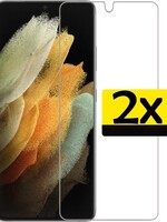 LUQ LUQ Samsung Galaxy S21 Ultra Screenprotector - 2 PACK