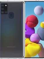 LUQ LUQ Samsung Galaxy A21s hoesje siliconen - Transparant