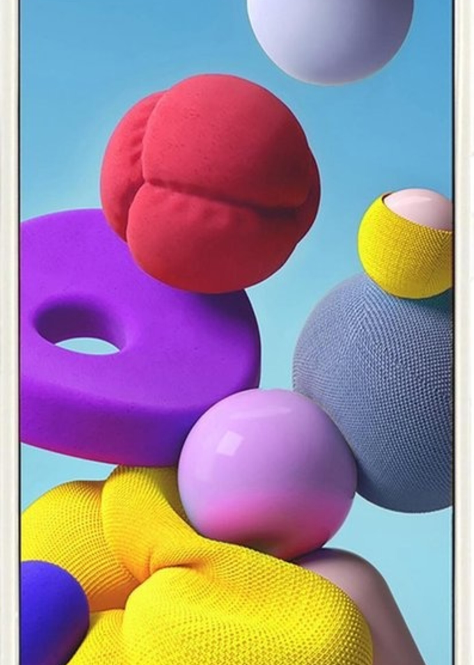 LUQ Hoesje Geschikt voor Samsung A21s Hoesje Siliconen Case - Hoes Geschikt voor Samsung Galaxy A21s Hoes Siliconen - Wit - 2 Stuks