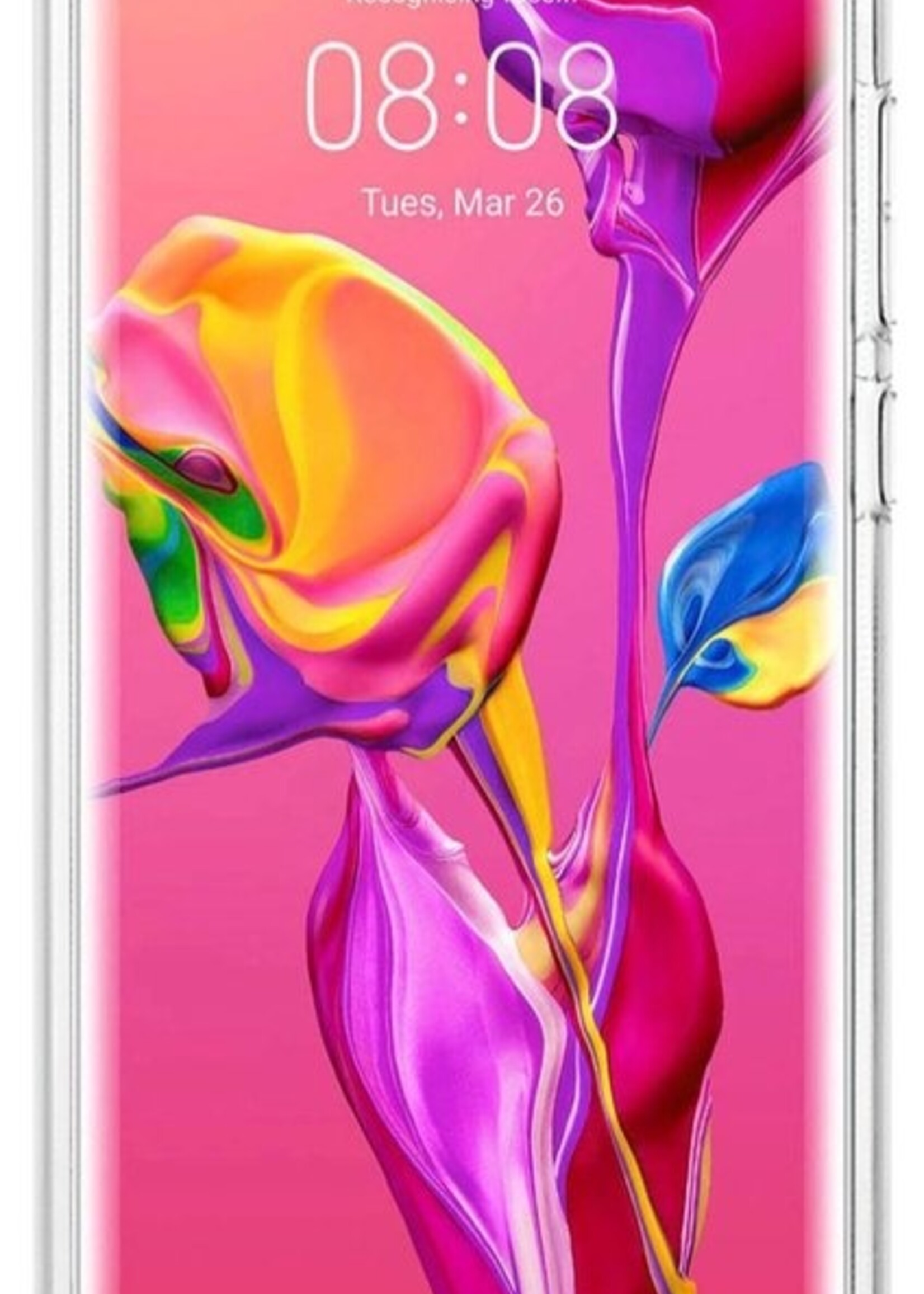 LUQ Hoesje Geschikt voor Huawei P30 Pro Hoesje Shockproof Case Siliconen - Hoes Geschikt voor Huawei P30 Pro Hoes Cover Siliconen - Transparant - 2 Stuks