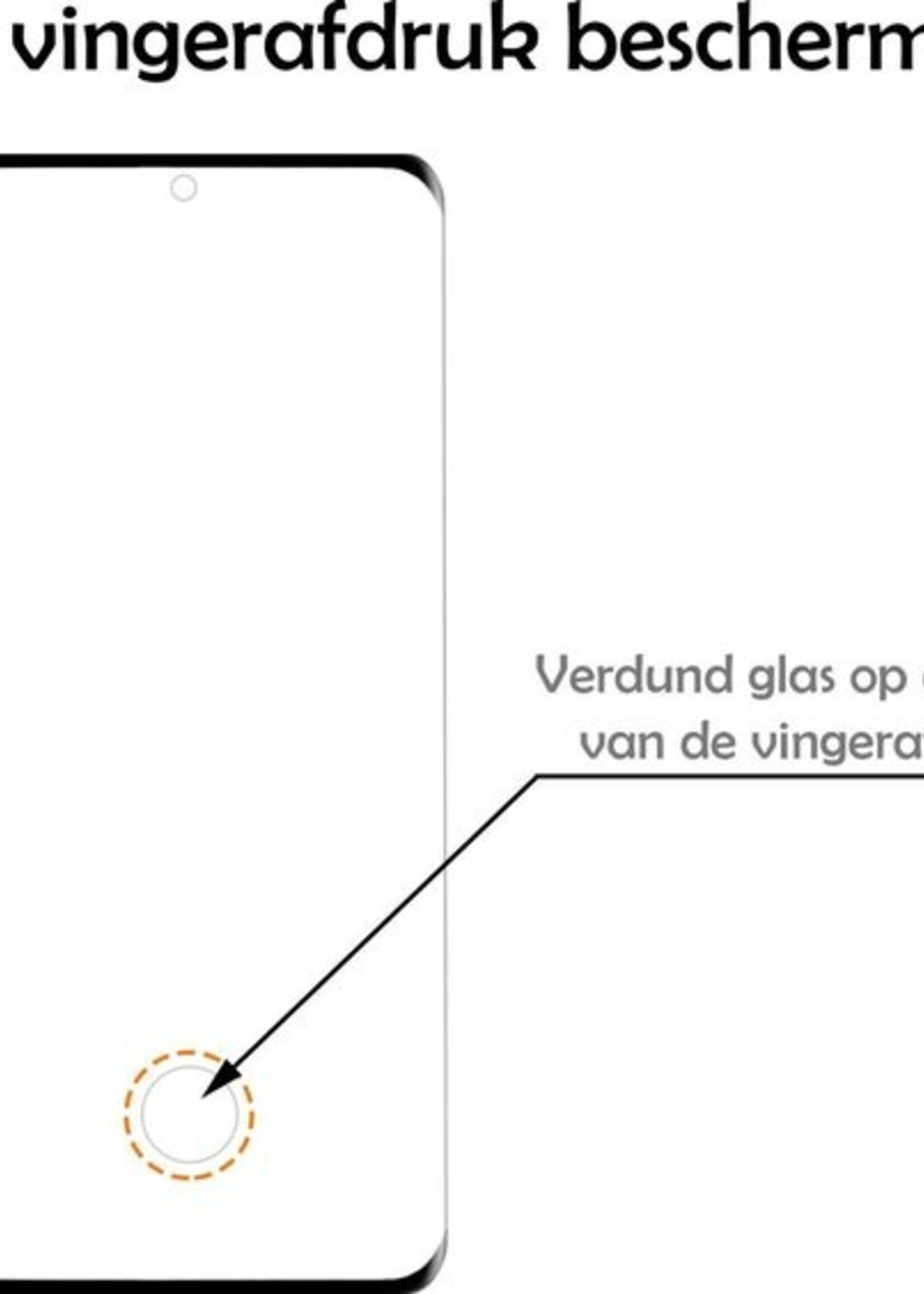 LUQ Screenprotector Geschikt voor Samsung S20 Screenprotector Glas Full Cover - Screenprotector Geschikt voor Samsung Galaxy S20 Screenprotector Full Cover - 2 Stuks