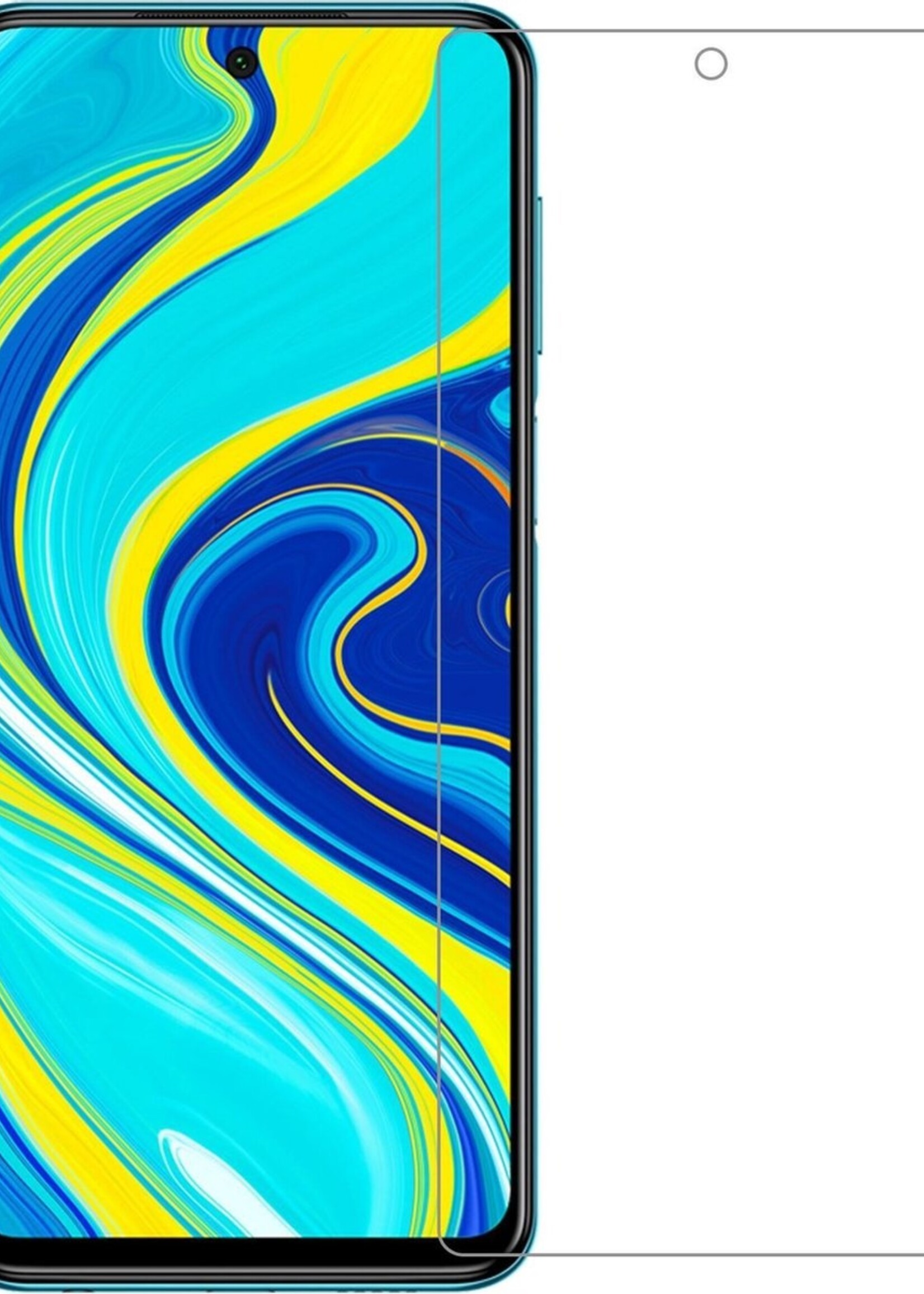 LUQ Screenprotector Geschikt voor Xiaomi Redmi Note 9S Screenprotector Beschermglas Gehard Glas - Screenprotector Geschikt voor Xiaomi Redmi Note 9S Screenprotector Glas