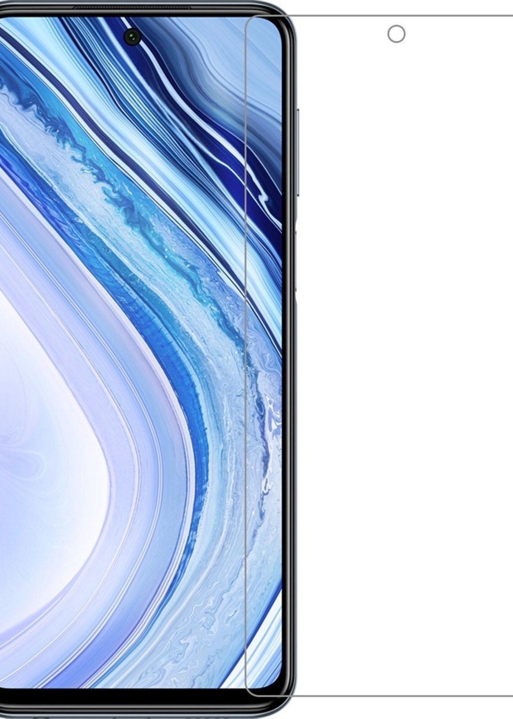 LUQ Screenprotector Geschikt voor Xiaomi Redmi Note 9 Pro Screenprotector Beschermglas Gehard Glas - Screenprotector Geschikt voor Xiaomi Redmi Note 9 Pro Screenprotector Glas