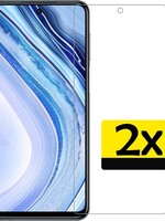 LUQ LUQ Xiaomi Redmi Note 9 Pro / 9s Screenprotector - 2 PACK