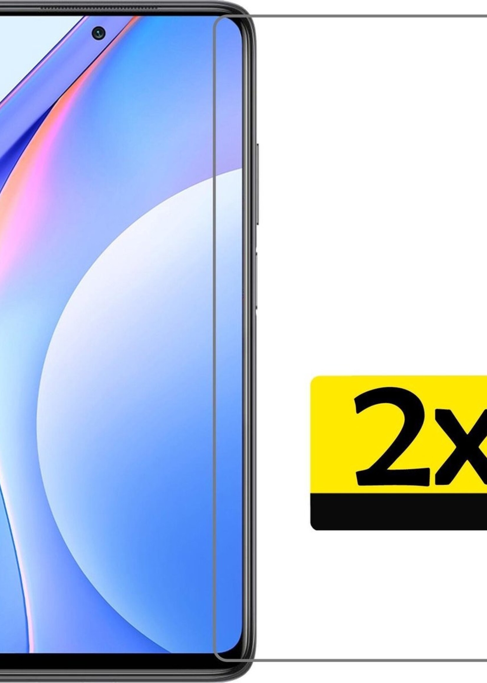 LUQ Screenprotector Geschikt voor Xiaomi Mi 10T Lite Screenprotector Beschermglas Gehard Glas - Screenprotector Geschikt voor Xiaomi Mi 10T Lite Screenprotector Glas - 2 Stuks