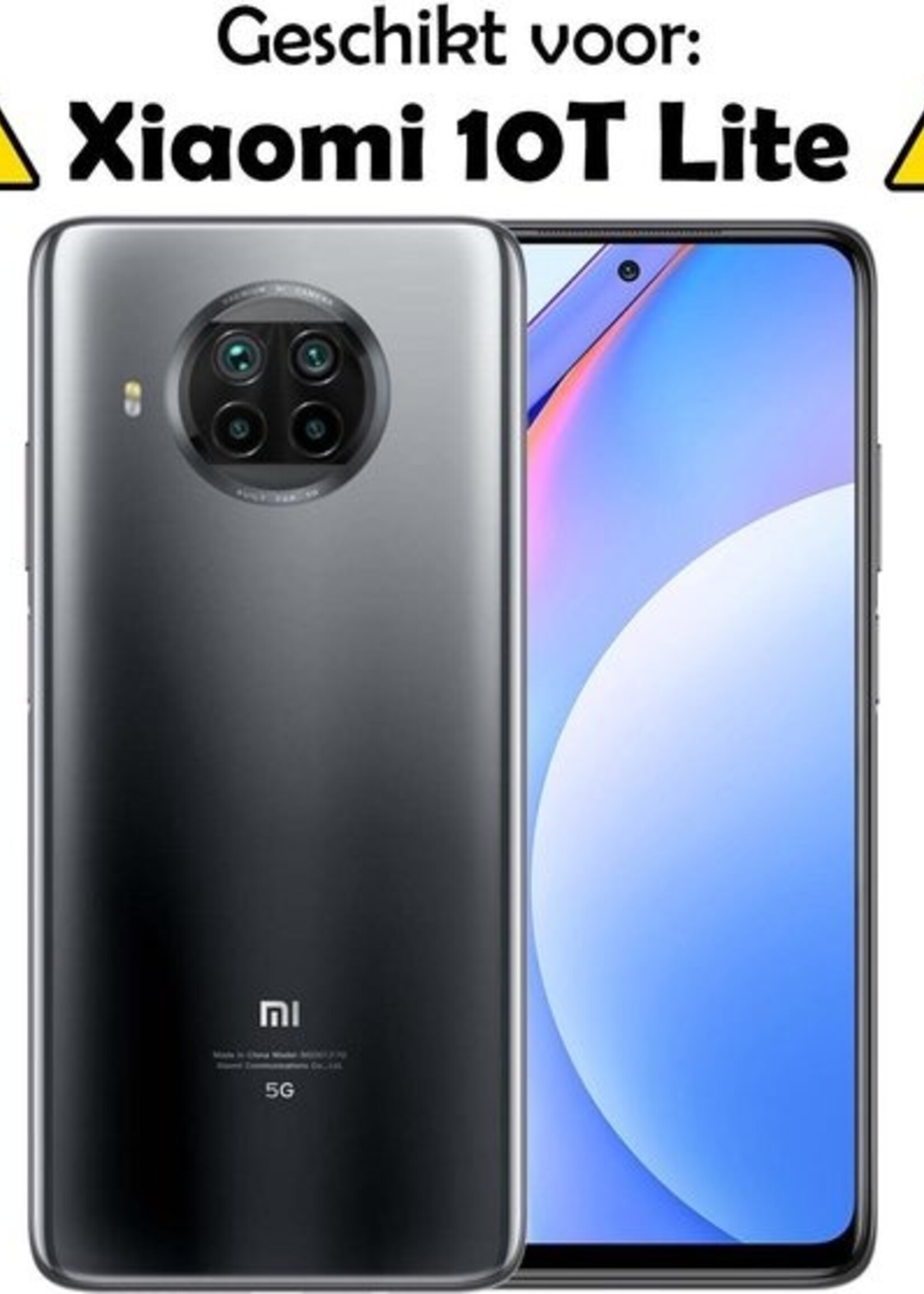 LUQ Screenprotector Geschikt voor Xiaomi Mi 10T Lite Screenprotector Beschermglas Gehard Glas - Screenprotector Geschikt voor Xiaomi Mi 10T Lite Screenprotector Glas - 3 Stuks