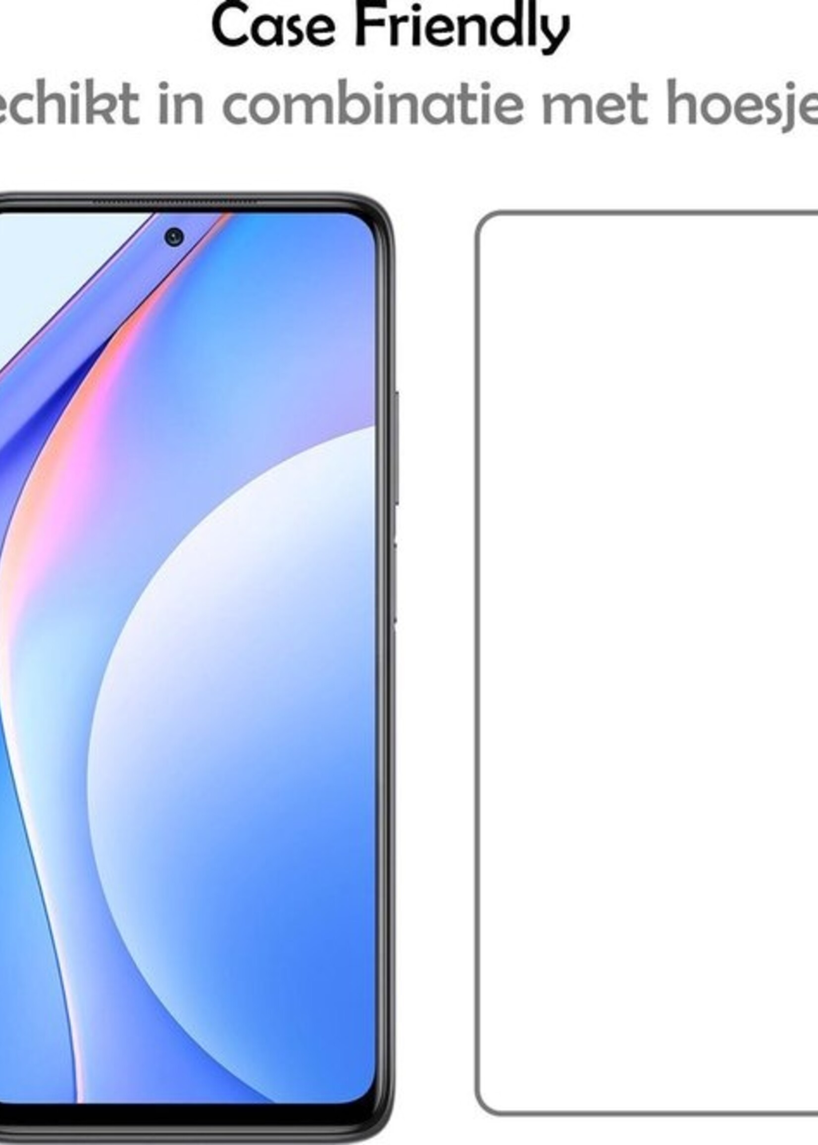 LUQ Screenprotector Geschikt voor Xiaomi Mi 10T Lite Screenprotector Beschermglas Gehard Glas - Screenprotector Geschikt voor Xiaomi Mi 10T Lite Screenprotector Glas - 3 Stuks