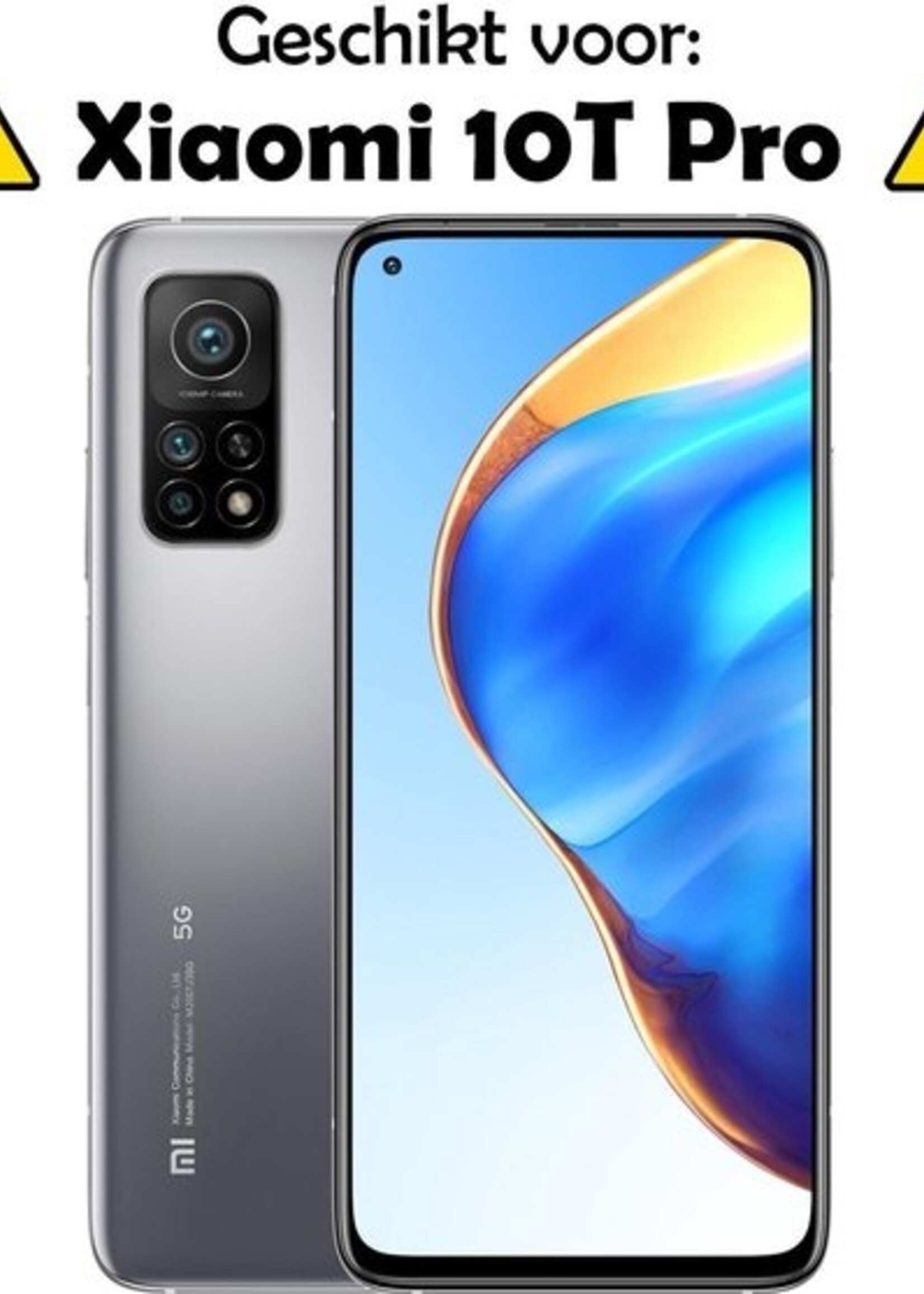 LUQ Screenprotector Geschikt voor Xiaomi Mi 10T Pro Screenprotector Beschermglas Gehard Glas - Screenprotector Geschikt voor Xiaomi Mi 10T Pro Screenprotector Glas