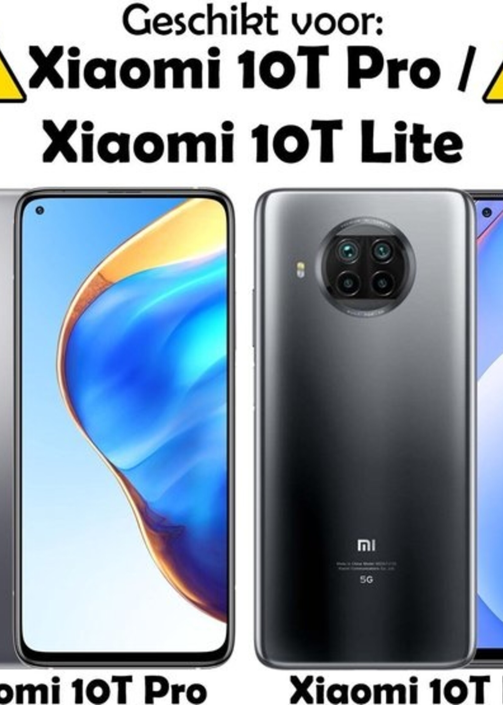 LUQ Screenprotector Geschikt voor Xiaomi Mi 10T Pro Screenprotector Beschermglas Gehard Glas - Screenprotector Geschikt voor Xiaomi Mi 10T Pro Screenprotector Glas - 2 Stuks