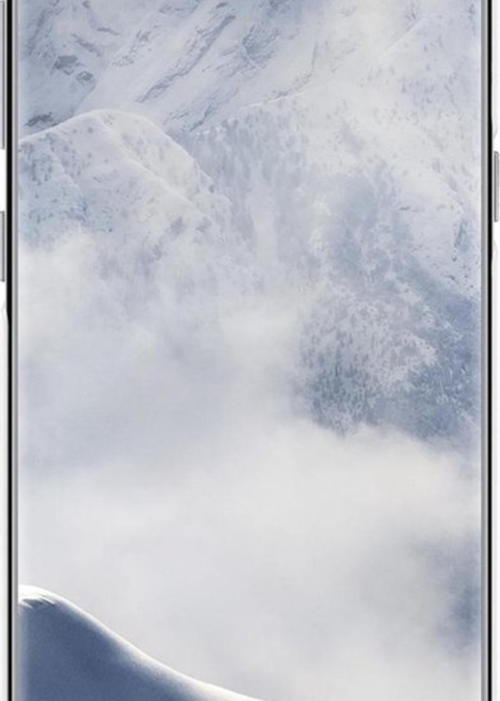 LUQ Hoesje Geschikt voor Samsung S8 Hoesje Siliconen Case - Hoes Geschikt voor Samsung Galaxy S8 Hoes Siliconen - Transparant