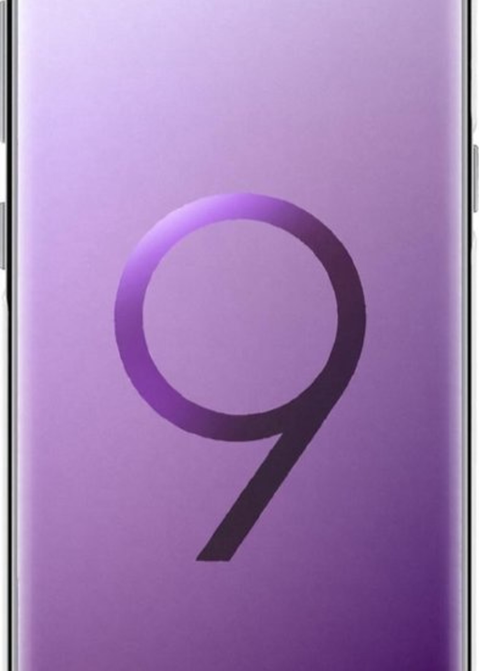 LUQ Hoesje Geschikt voor Samsung S9 Hoesje Siliconen Case - Hoes Geschikt voor Samsung Galaxy S9 Hoes Siliconen - Transparant - 2 Stuks