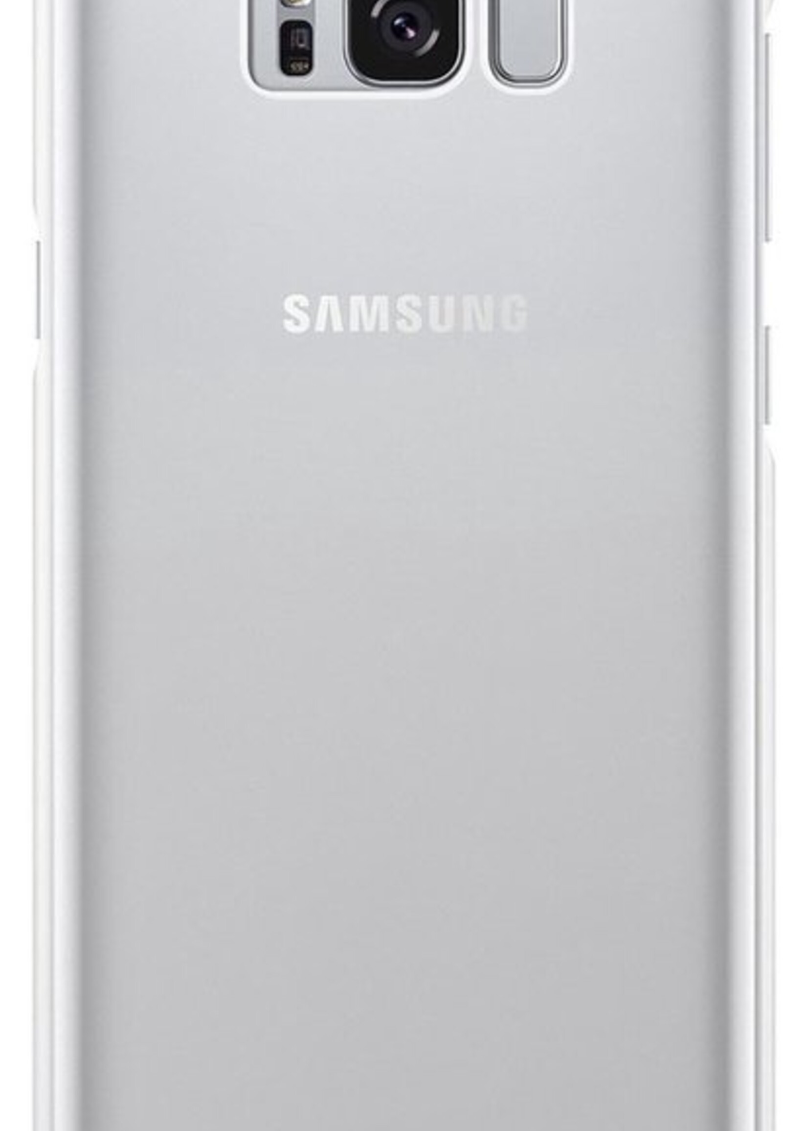 LUQ Hoesje Geschikt voor Samsung S8 Hoesje Shockproof Case Siliconen - Hoes Geschikt voor Samsung Galaxy S8 Hoes Cover Siliconen - Transparant - 2 Stuks