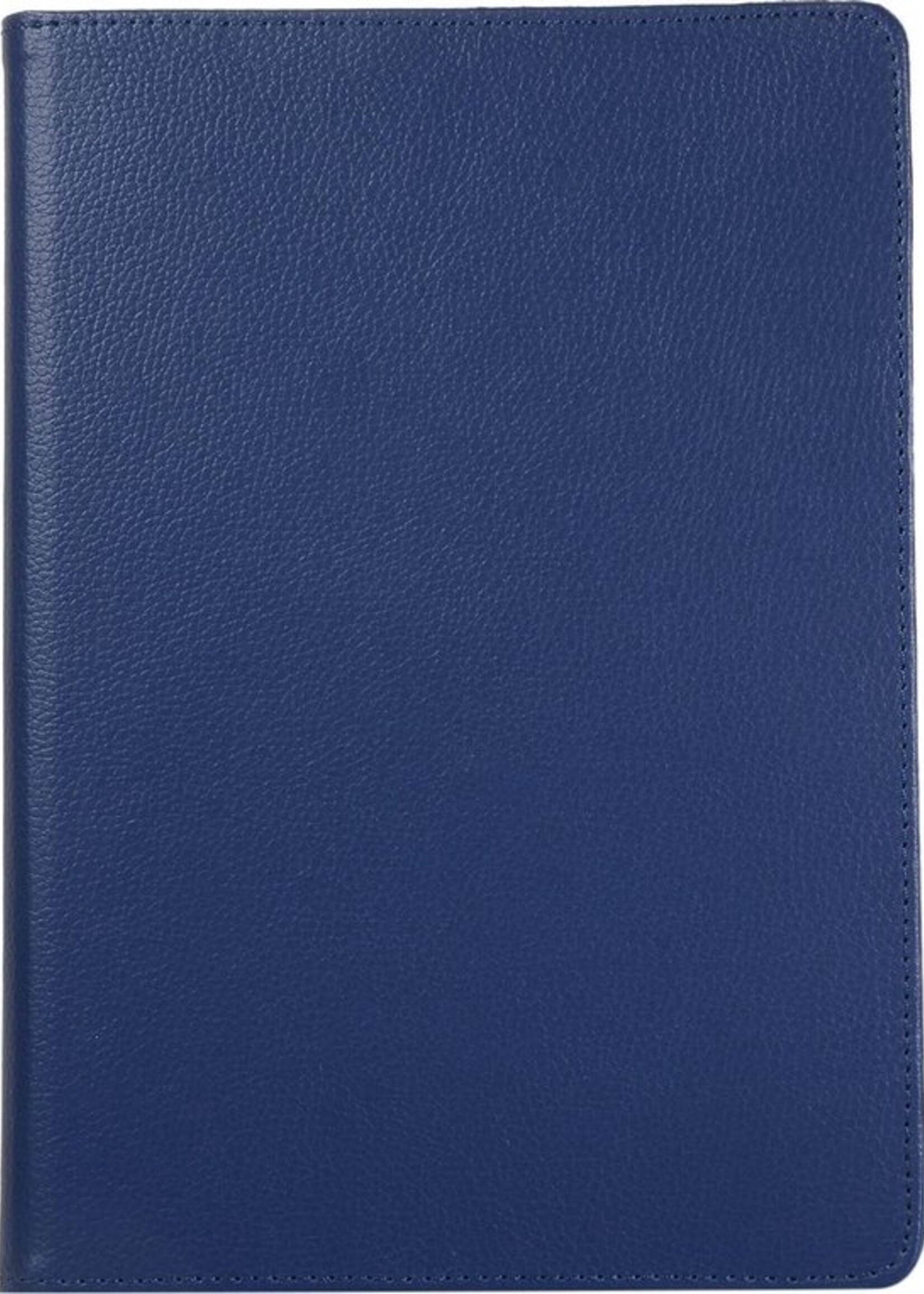 LUQ Hoes Geschikt voor iPad 10.2 2019 Hoes 360 Draaibaar Hoesje Case - Hoesje Geschikt voor iPad 7 Hoes Cover - Donkerblauw